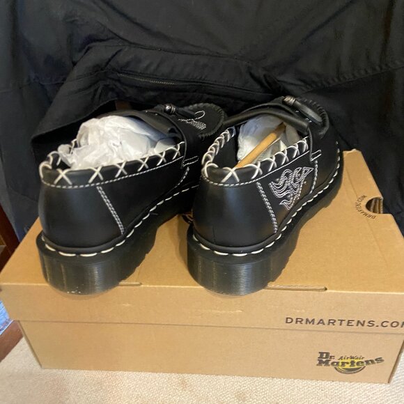 Dr Martens -Adrian GA-Black Wanama Americana - Brand New /COMMENT IF INTERESTED - Picture 5 of 6